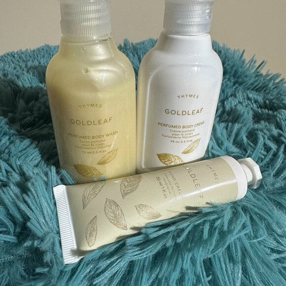 Thymes Goldleaf Travel Set - Picture 2 of 2